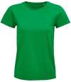 03579 Lds Pioneer SOL'S Ladies Pioneer Organic T-Shirt Kelly Green colour image